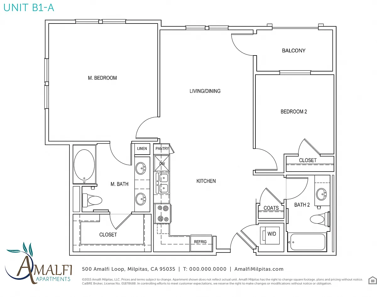 Floor plan B1-A