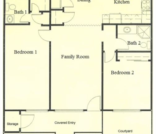 possibly a mirrored image of layout