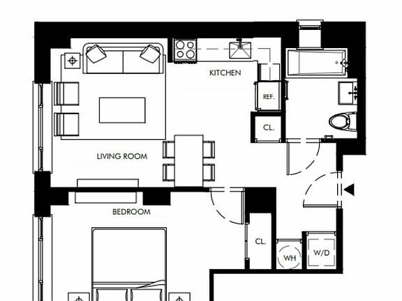 2nd image of 50 Clarkson Ave #1501