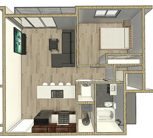 Floor plan B