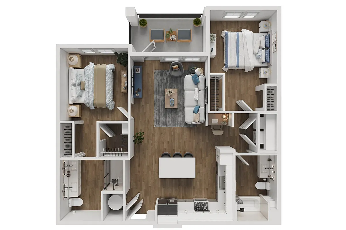 Floor plan B1