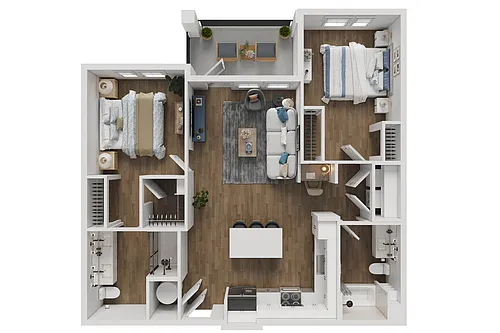 Floor plan B1