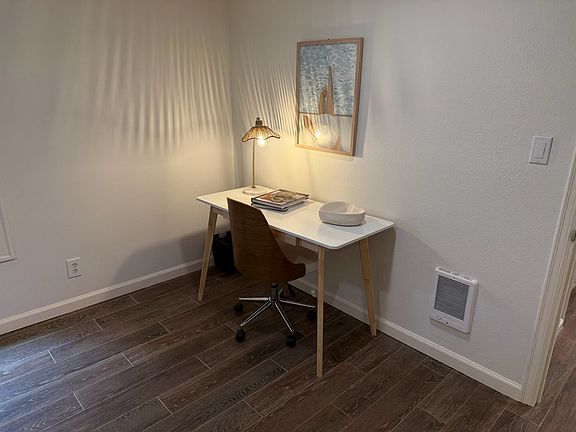 Second bedroom desk/office space.