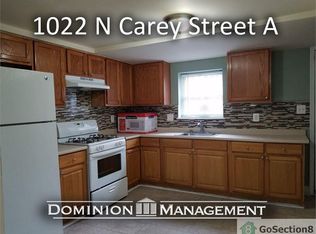 1022 N Carey St #A, Baltimore, MD 21217