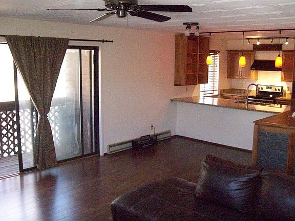 Kitchen and Living Room area