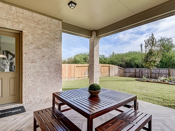 Covered patio for outdoor parties