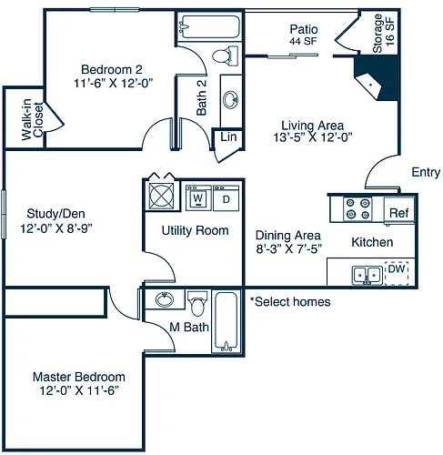 Floor plan B2