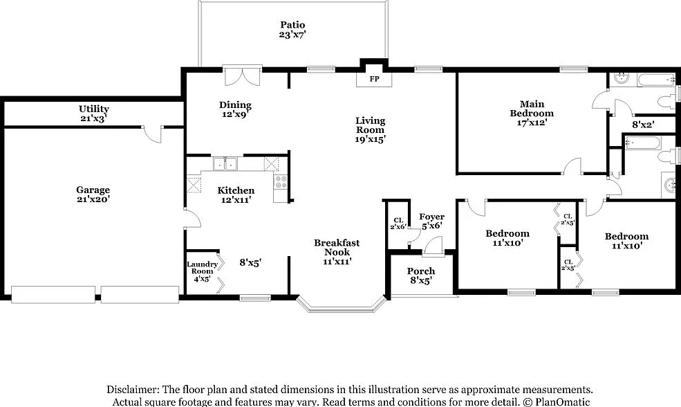 3 bed, 2.0 bath, 1592 sqft, $2,390 — Photo 2