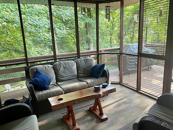 Screened porch