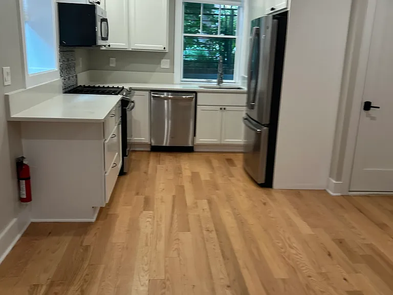 Kitchen views of front garden