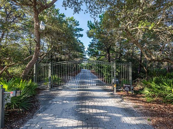 Gated Entrance from 30a