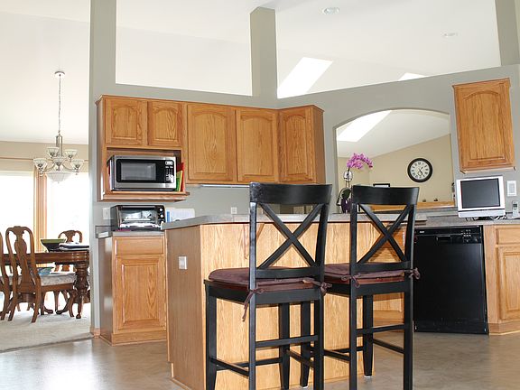 Open concept kitchen