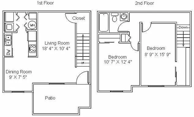 Floor plan Silvercrest