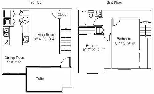 Floor plan Silvercrest