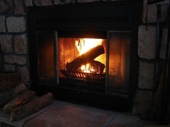 family room fireplace