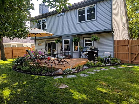 Back of home & deck