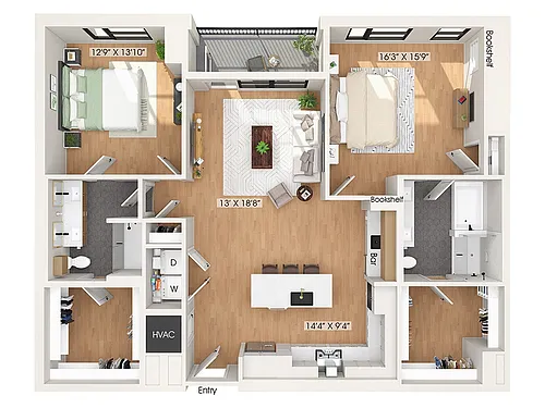 Floor plan B12