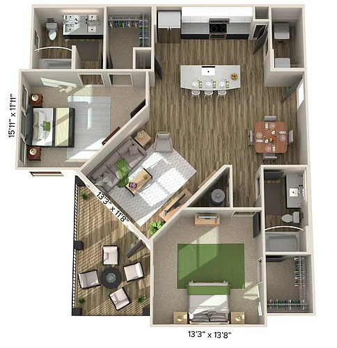 Floor plan B2