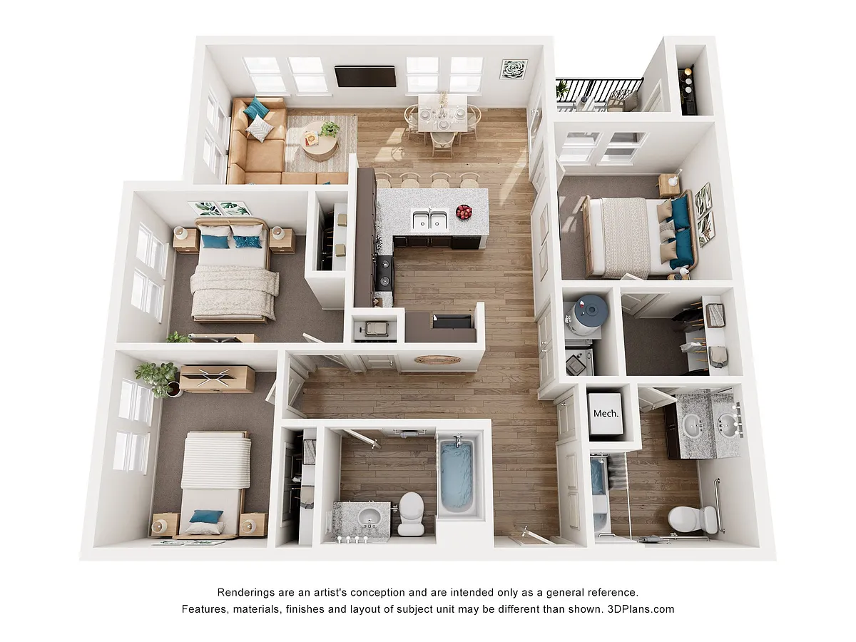 Floor plan C