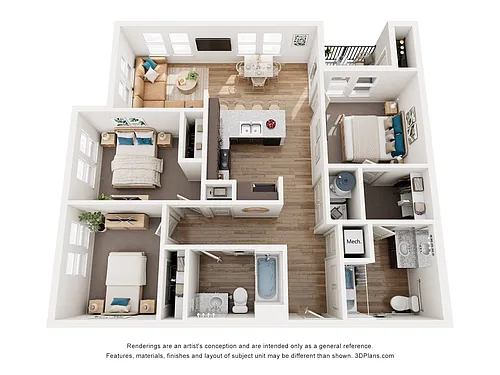 Floor plan C