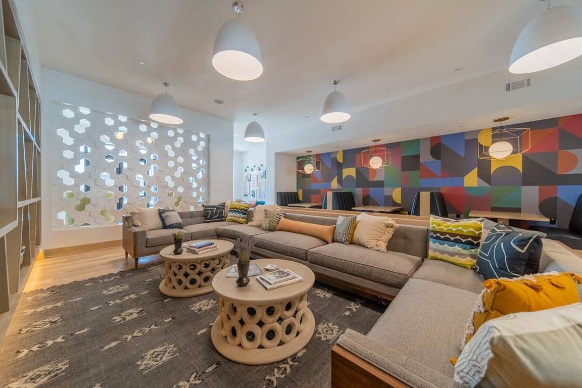 Resident Lounge at UHill in Durham, NC