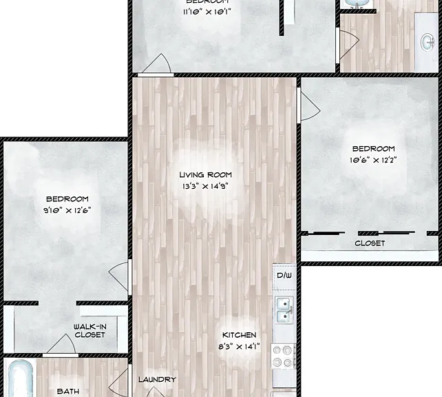 C3 Floorplan Diagram