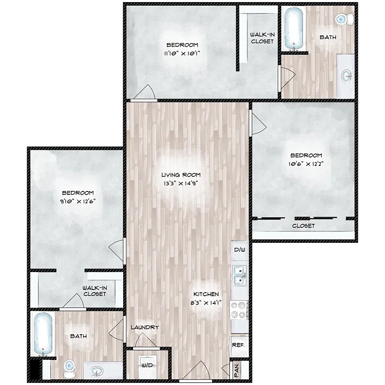 Floor plan C3