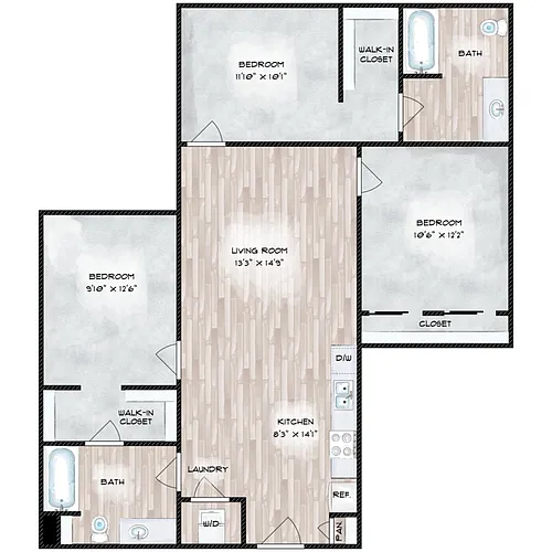 Floor plan C3