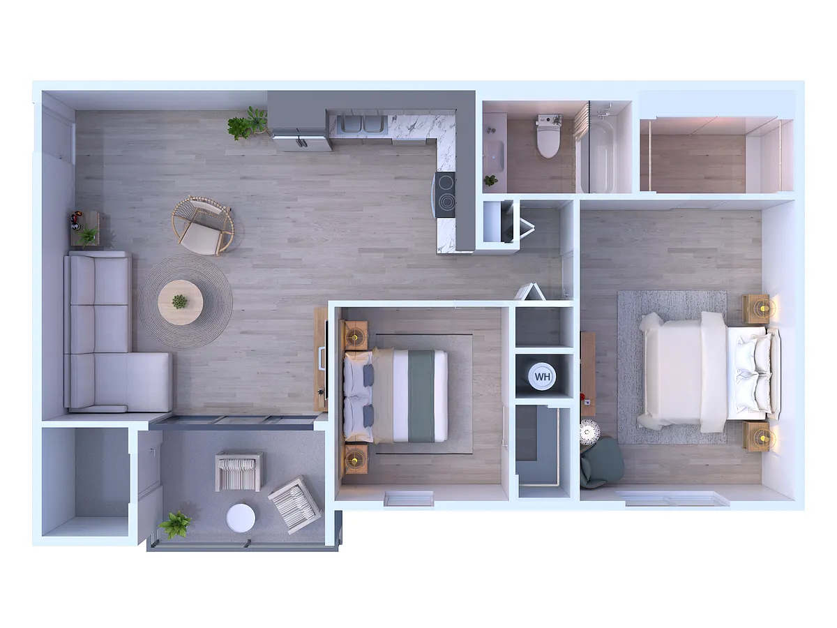 Floor plan Morgan