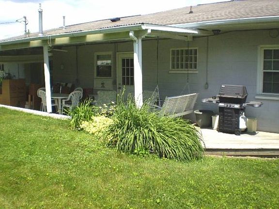 Back porch area