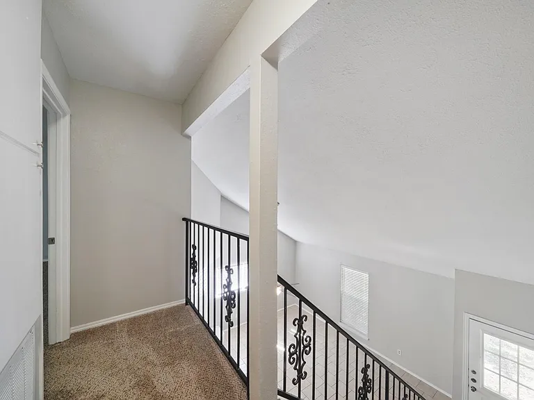 upstairs hallway