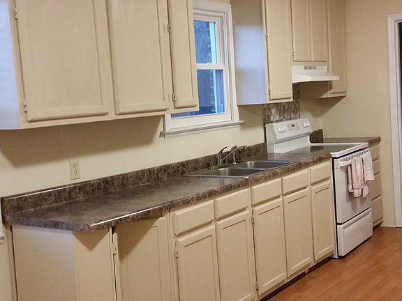 Recently painted cabinets