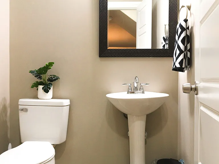 Half bath Downstrairs