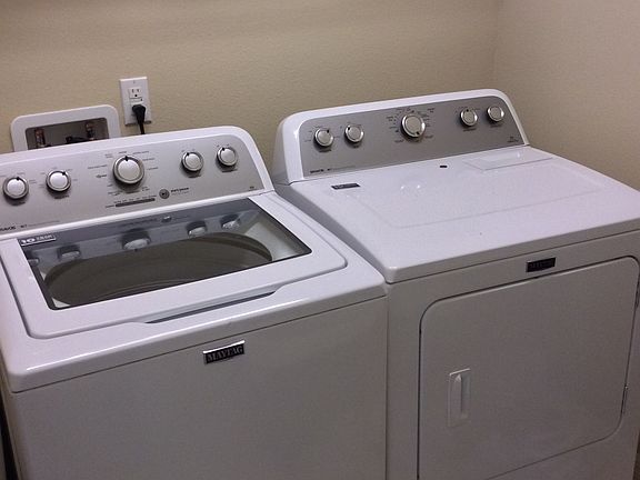 Upstairs laundry room