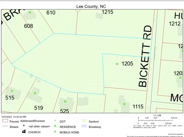LOT 2B Bickett Rd Lot 2B, Sanford, NC 27330