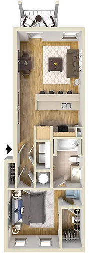 Floor plan The Pioneer