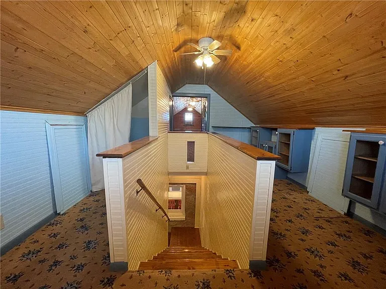 Upstairs Leading to Study or Game Room or third bedroom