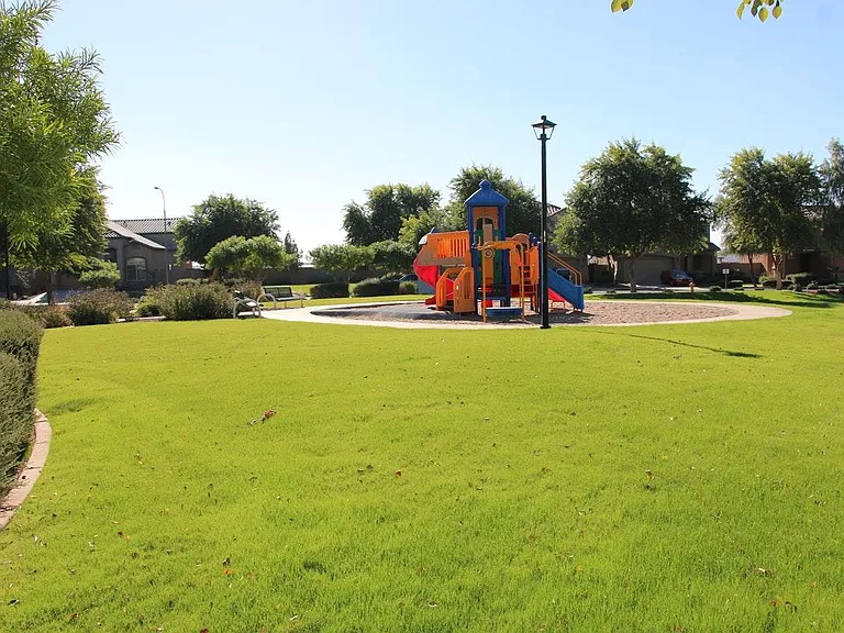 Kids playground in the community