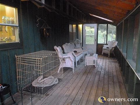 Large Screen Porch the full lenght of the house