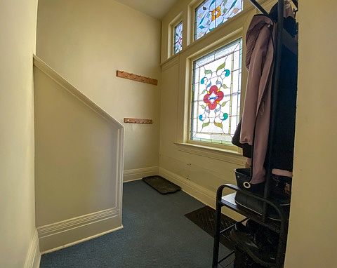 2nd floor entrance to Upper apartment