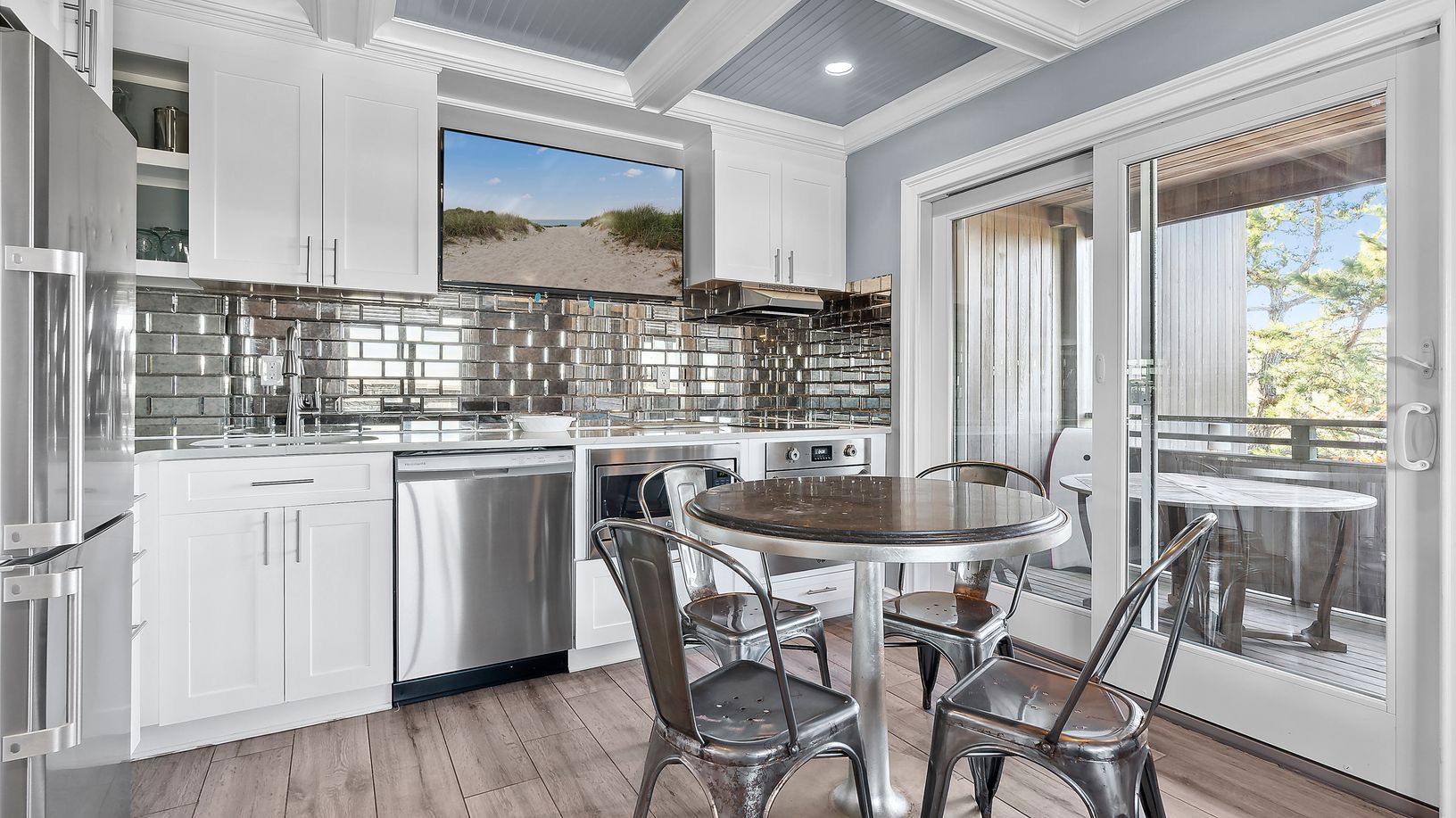  Kitchen with access to Covered Balcony 