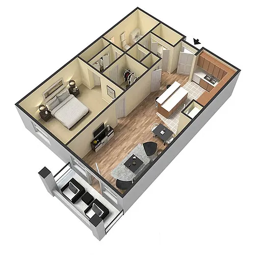 Floor plan Manzano