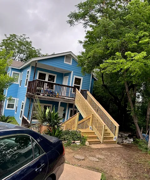 New stairs.