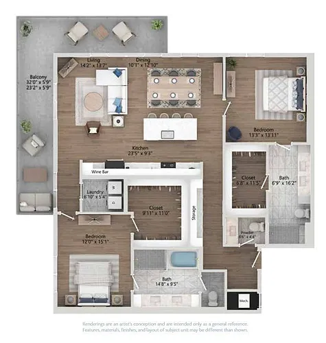Floor plan B6