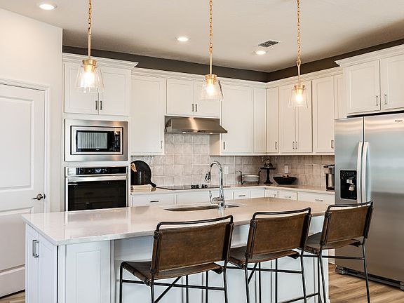 Designer Kitchen with Large Island