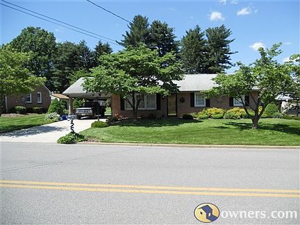 Front of house, Straight on view