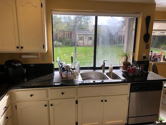 sink and dishwasher
