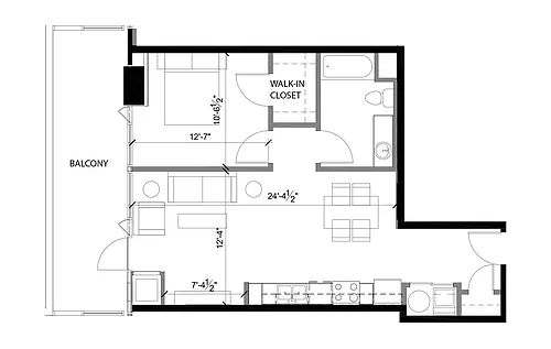 Floor plan Floor Plan D