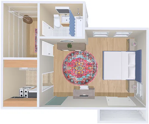 Floor plan studio 19