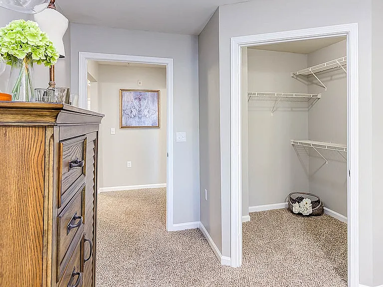 Spacious Walk-In Closet